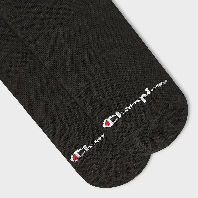 slide 4 of 4, Champion All Sport Performance Over the Calf Socks 2pk - Black M, 2 ct