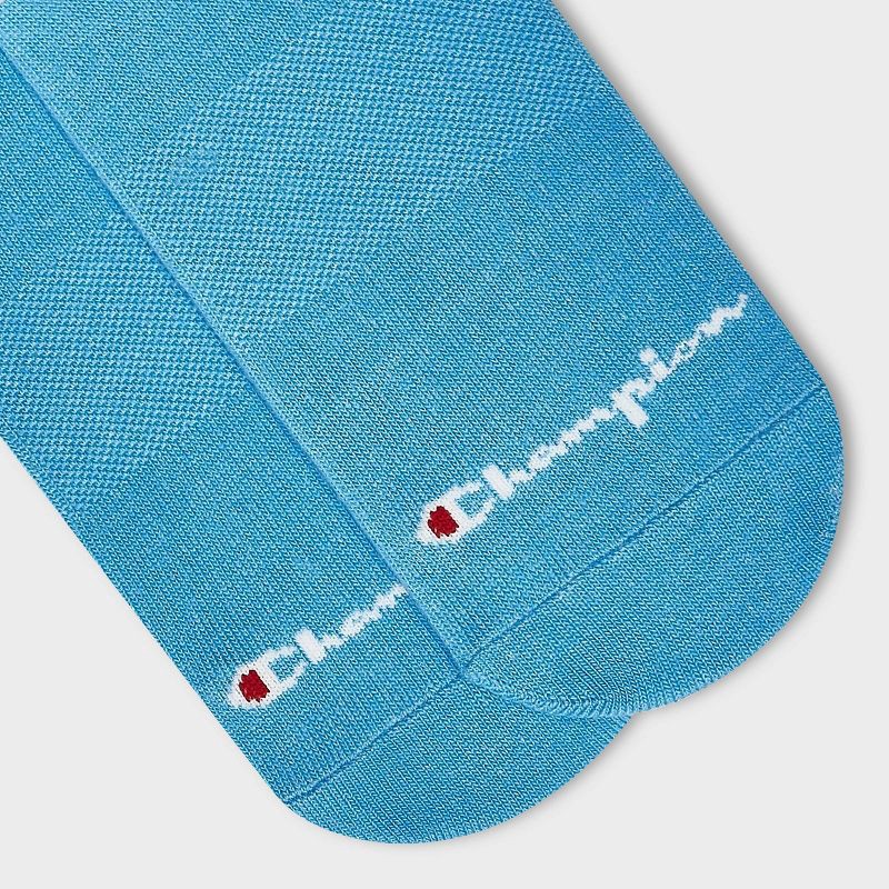 slide 4 of 4, Champion All Sport Performance Over the Calf Socks 2pk - Blue L, 2 ct