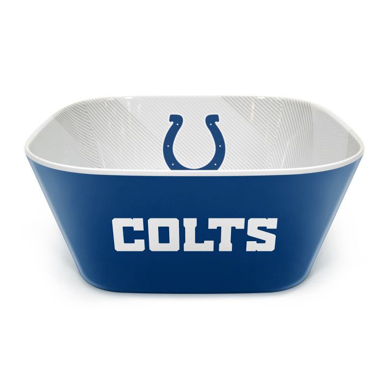 slide 2 of 6, NFL Indianapolis Colts Large Party Bowl, 1 ct