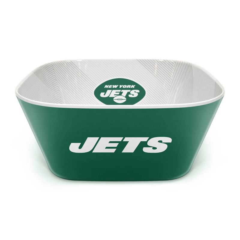 slide 2 of 6, NFL New York Jets Large Party Bowl, 1 ct