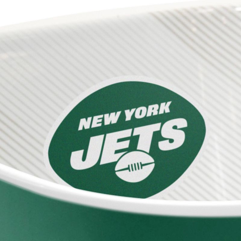 slide 3 of 6, NFL New York Jets Large Party Bowl, 1 ct