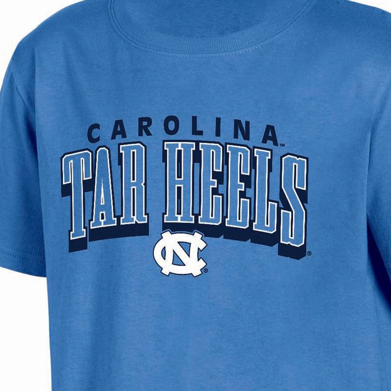 slide 3 of 3, NCAA North Carolina Tar Heels Boys' Core T-Shirt - XS, 1 ct