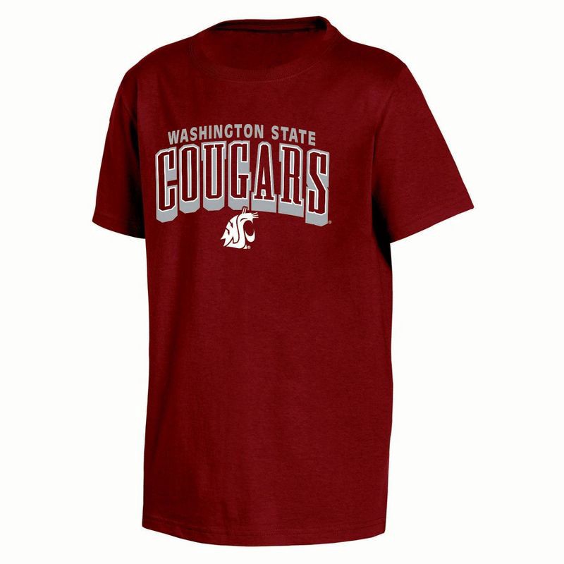slide 1 of 3, NCAA Washington State Cougars Boys' Core T-Shirt - XL, 1 ct