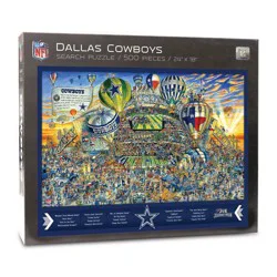 NFL Dallas Cowboys Joe Journeyman Seek and Find Puzzle - 500pc