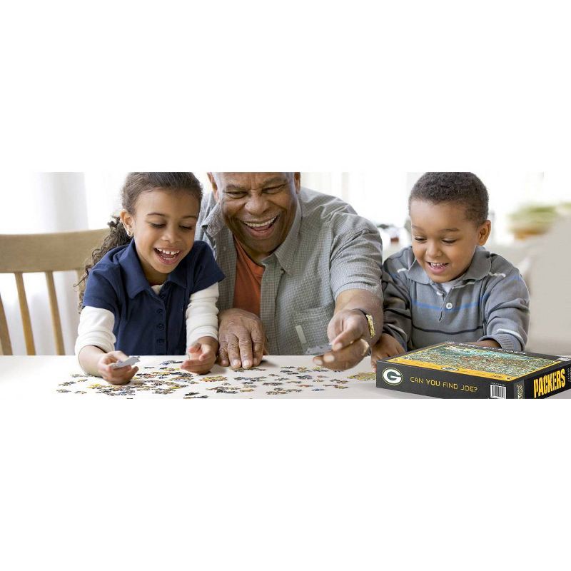 slide 3 of 4, NFL Green Bay Packers Joe Journeyman Seek and Find Puzzle - 500pc, 500 ct