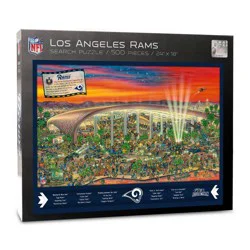 NFL Los Angeles Rams Joe Journeyman Seek and Find Puzzle - 500pc