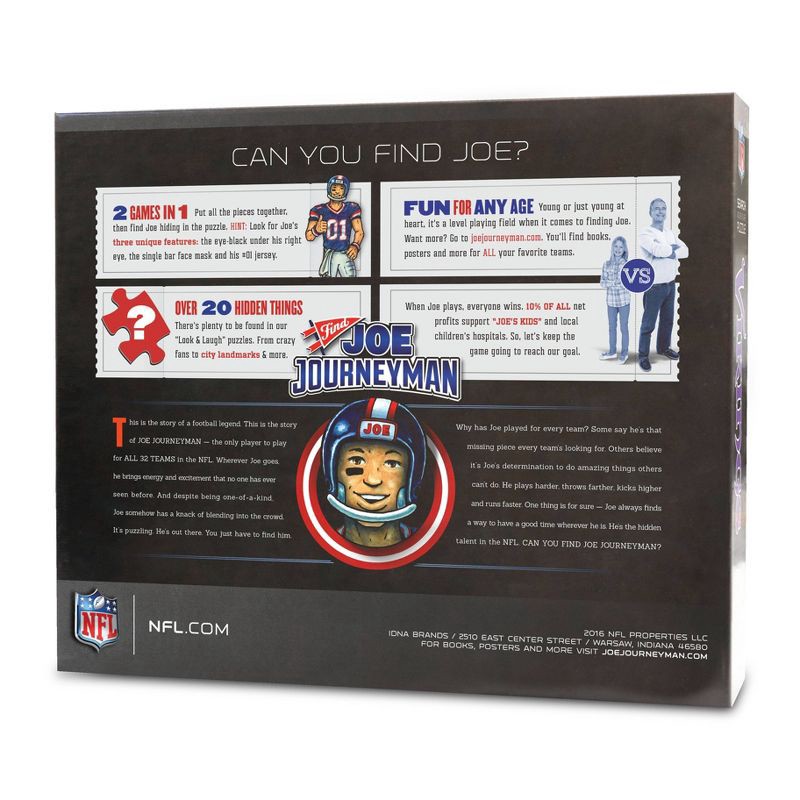 slide 2 of 4, NFL Minnesota Vikings Joe Journeyman Seek and Find Puzzle - 500pc, 500 ct