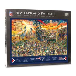NFL New England Patriots Joe Journeyman Seek and Find Puzzle - 500pc