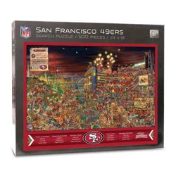 NFL San Francisco 49ers Joe Journeyman Seek and Find Puzzle - 500pc