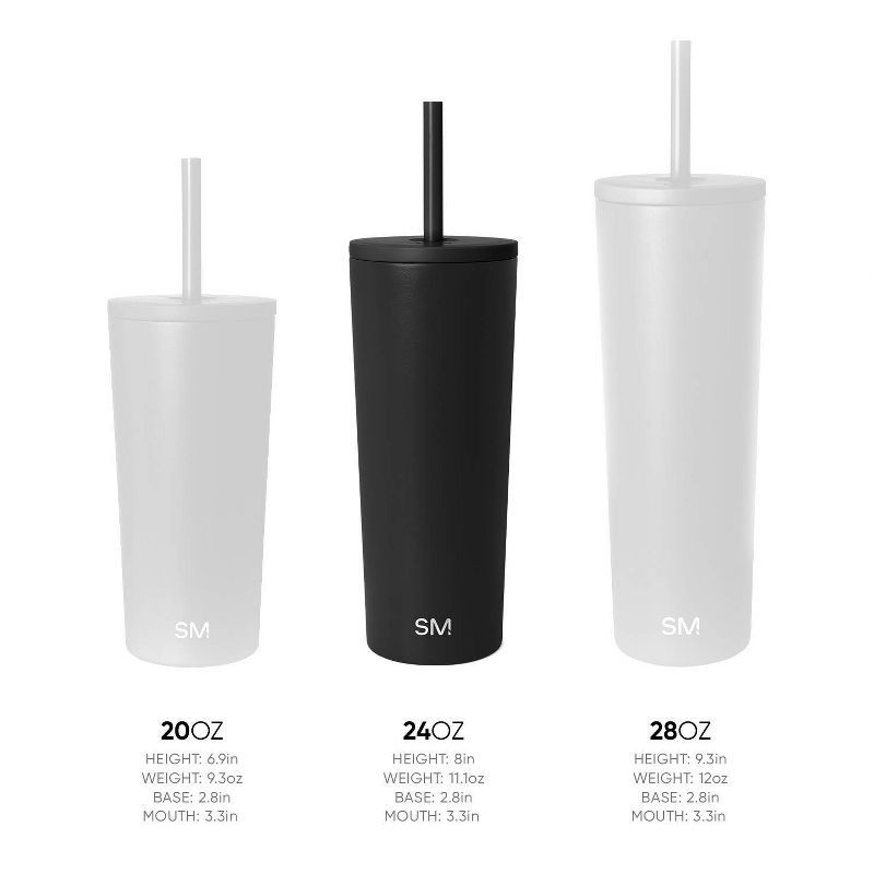 slide 3 of 3, NFL Cincinnati Bengals Simple Modern Stainless Steel Classic Tumbler - 24oz, 24 oz