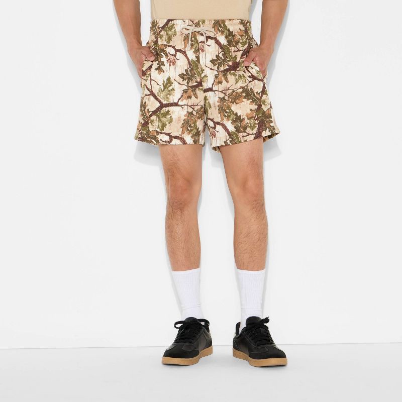 slide 2 of 3, Men's Knit Shorts - Original Use™ Beige M, 1 ct