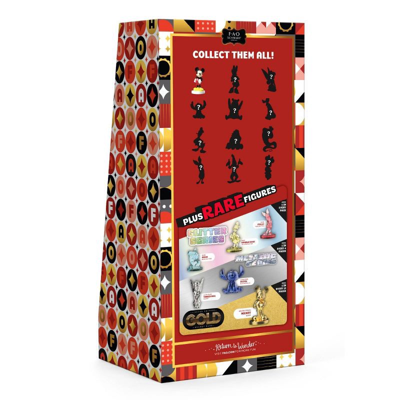 slide 8 of 8, FAO Schwarz Disney Mixed Animation Toy Vending Machine Throwback Play Market Stand - 13pk, 13 ct