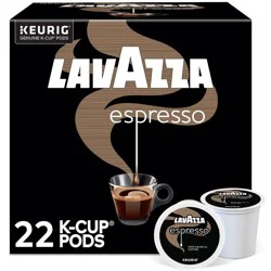 Lavazza Espresso Roast Keurig K-Cup Coffee Pods - 22ct