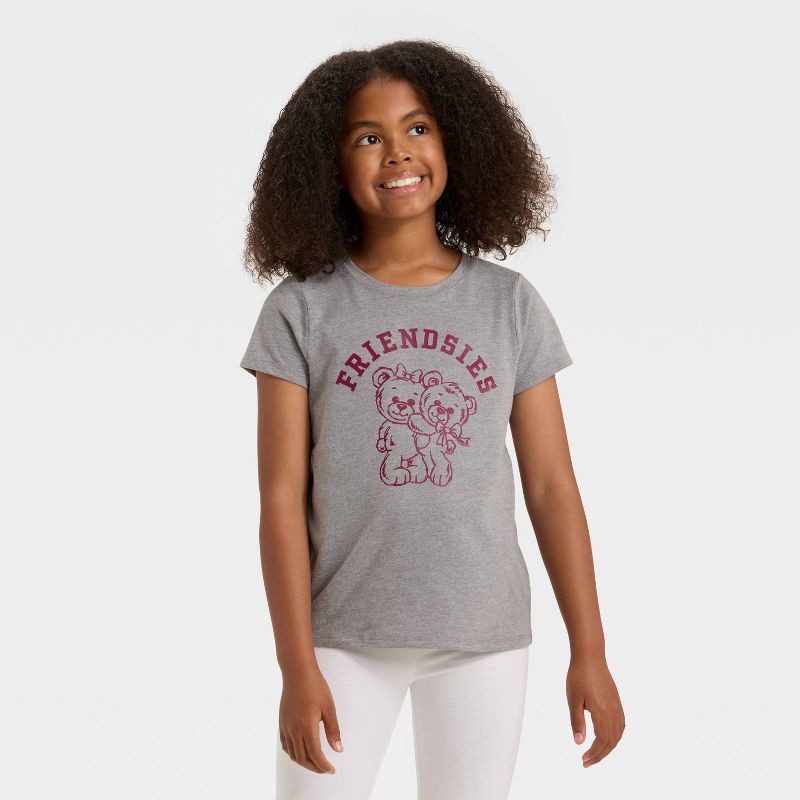 Girls' Short Sleeve Friendsies Graphic T-Shirt - Cat & Jack