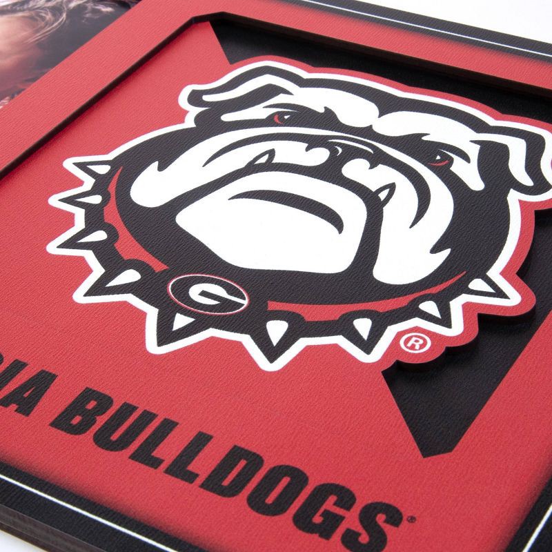 slide 3 of 4, NCAA Georgia Bulldogs Logo 4"x6" Picture Frame, 1 ct