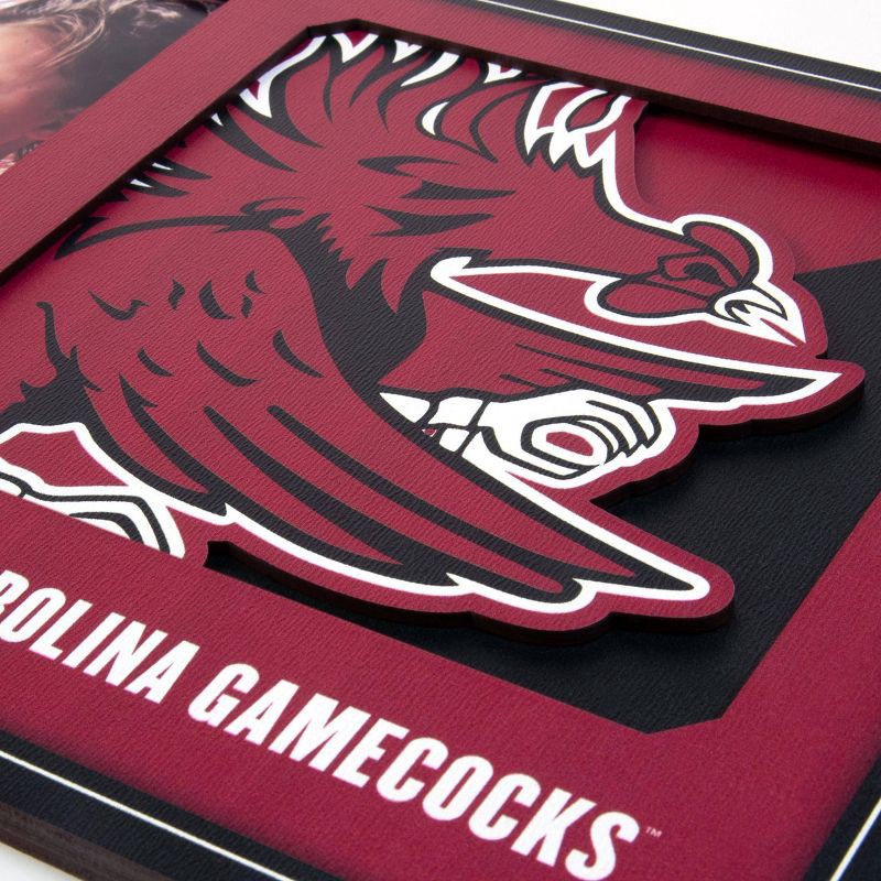 slide 2 of 4, NCAA South Carolina Gamecocks Logo 4" x 6" Picture Frame: MDF Tabletop Rectangle Frame, 1 ct