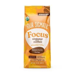 Four Sigmatic Focus Dark Roast Whole Bean Coffee - 10oz