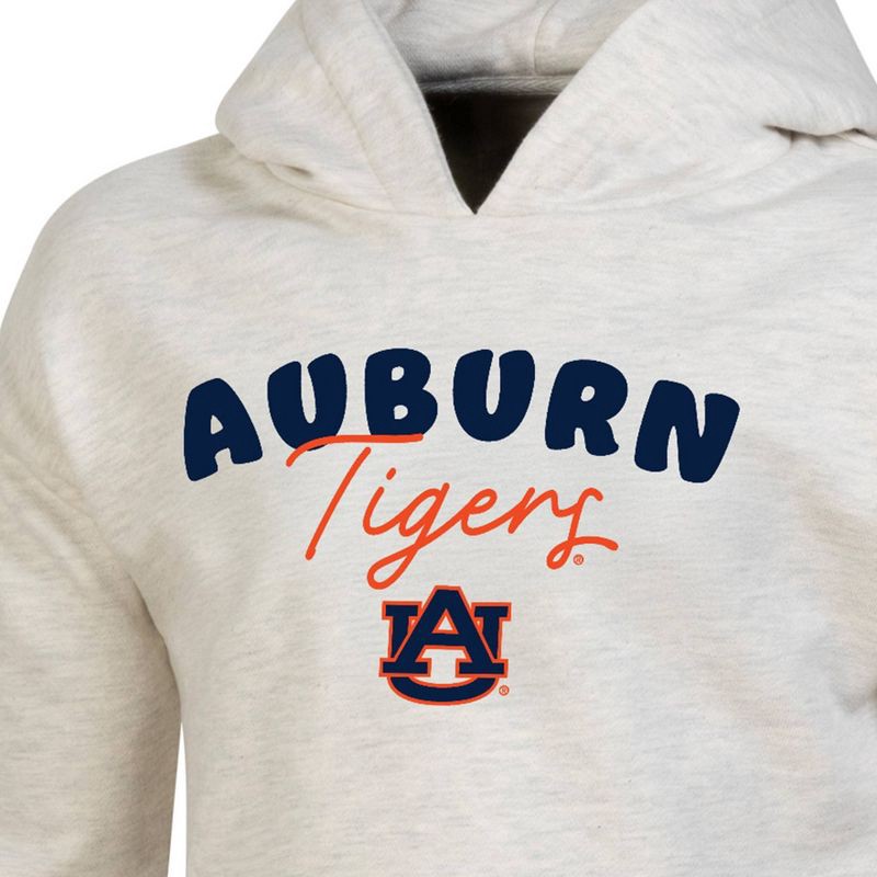 slide 3 of 3, NCAA Auburn Tigers Girls' Hooded Sweatshirt - XS, 1 ct