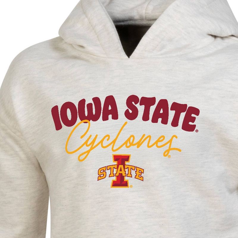 slide 3 of 3, NCAA Iowa State Cyclones Girls' Hooded Sweatshirt - XS, 1 ct