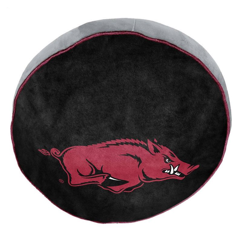 slide 3 of 5, NCAA Arkansas Razorbacks 15" Circular Cloud Pillow, 1 ct