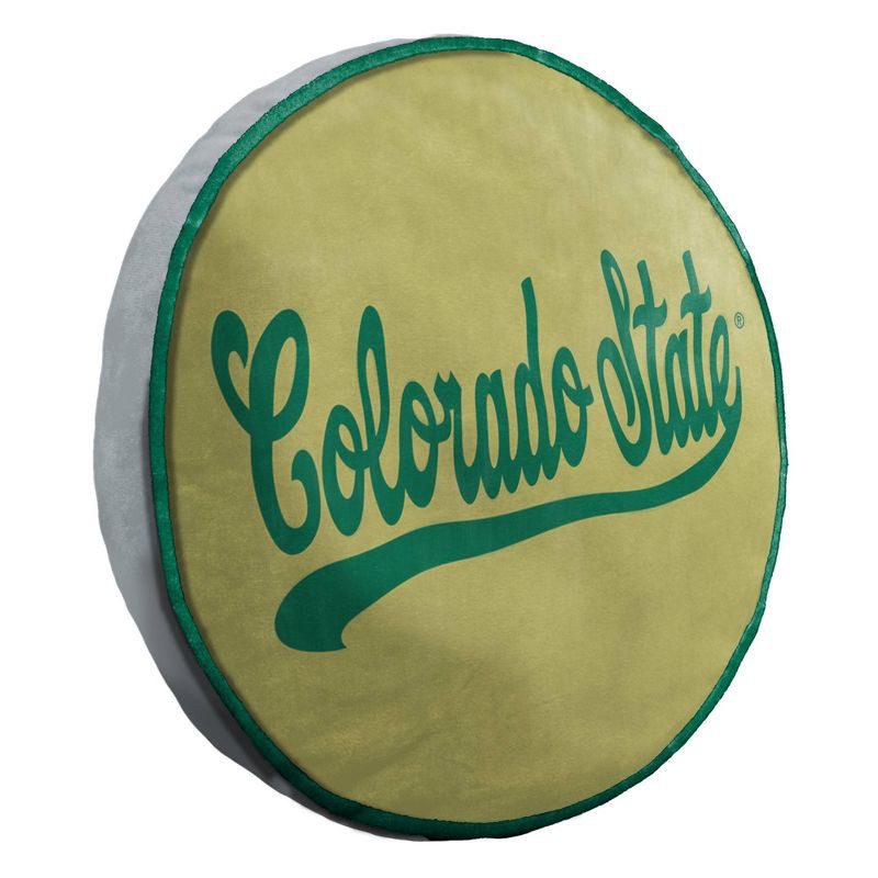 slide 2 of 5, NCAA Colorado State Rams 15" Circular Cloud Pillow, 1 ct