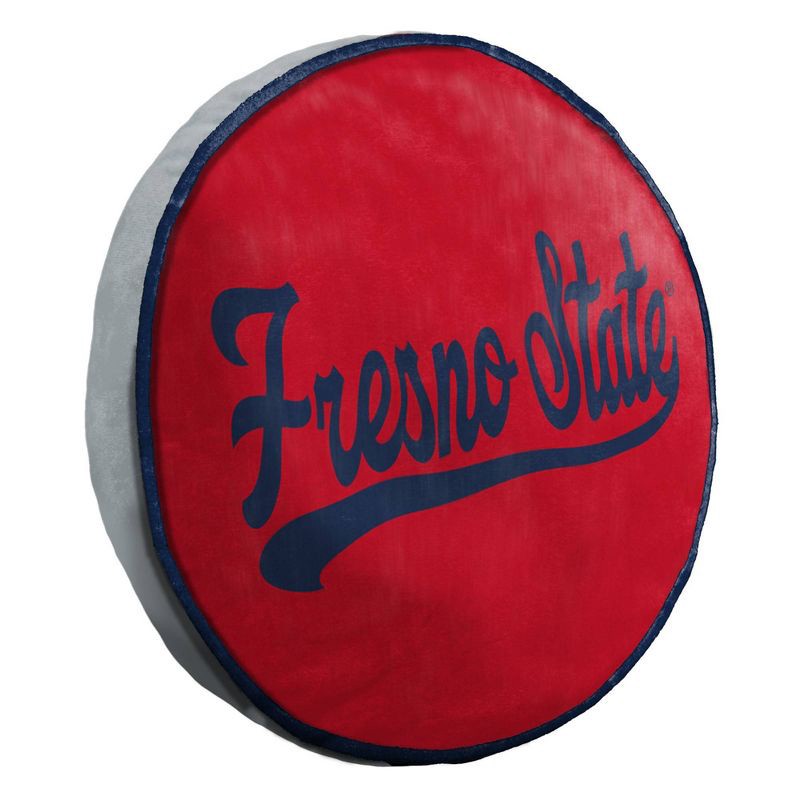 slide 2 of 5, NCAA Fresno State Bulldogs 15" Circular Cloud Pillow, 1 ct