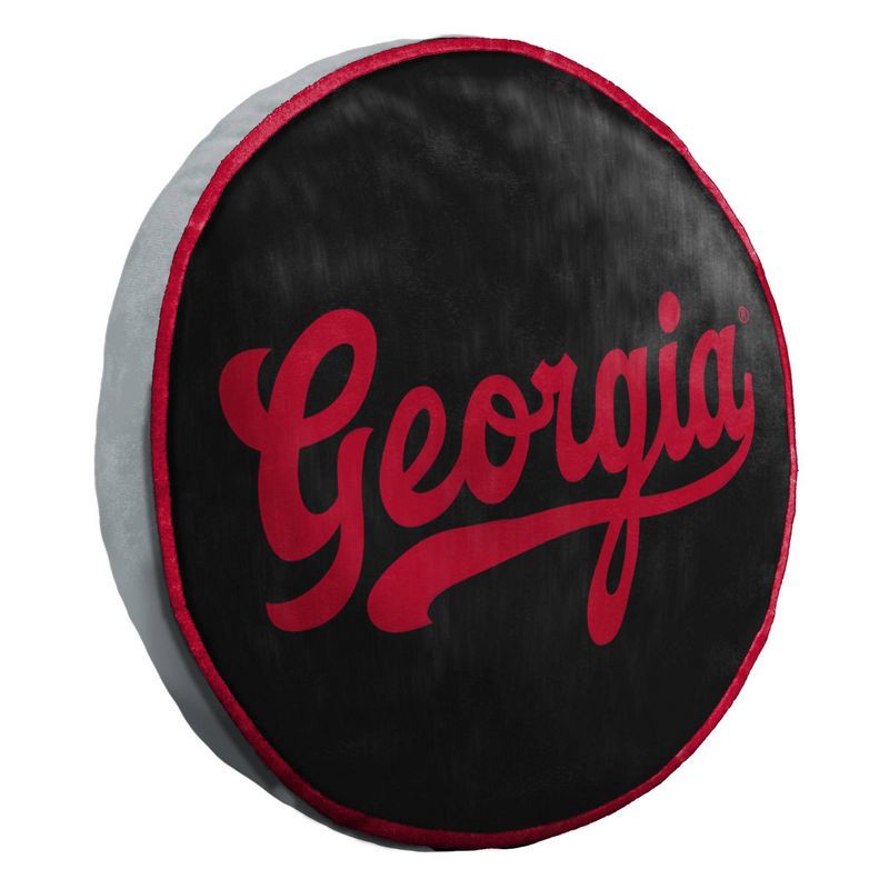 slide 2 of 5, NCAA Georgia Bulldogs 15" Circular Cloud Pillow, 1 ct