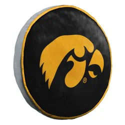 NCAA Iowa Hawkeyes 15" Circular Cloud Pillow