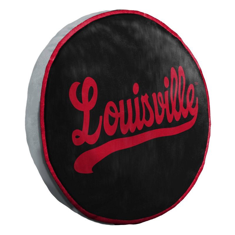 slide 2 of 5, NCAA Louisville Cardinals 15" Circular Cloud Pillow, 1 ct