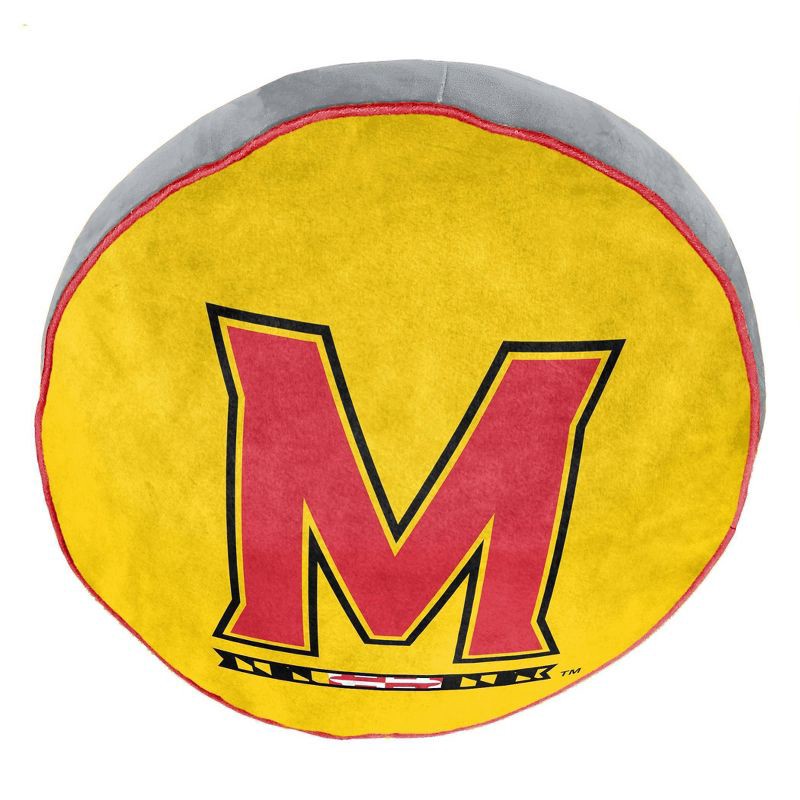slide 3 of 5, NCAA Maryland Terrapins 15" Circular Cloud Pillow, 1 ct