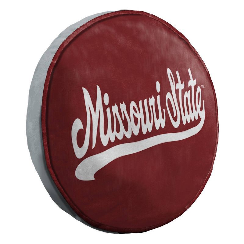 slide 2 of 5, NCAA Missouri State Bears 15" Circular Cloud Pillow, 1 ct