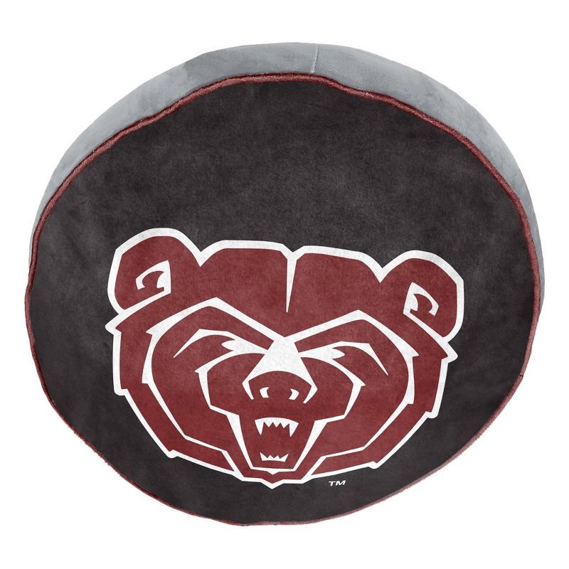 slide 3 of 5, NCAA Missouri State Bears 15" Circular Cloud Pillow, 1 ct