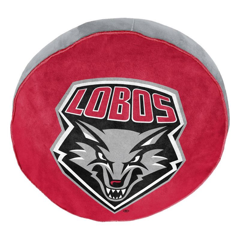 slide 3 of 5, NCAA New Mexico Lobos 15" Circular Cloud Pillow, 1 ct