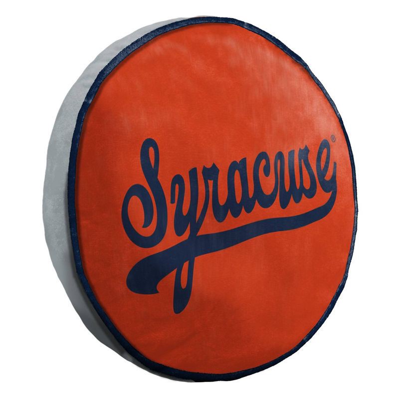 slide 2 of 5, NCAA Syracuse Orange 15" Circular Cloud Pillow, 1 ct