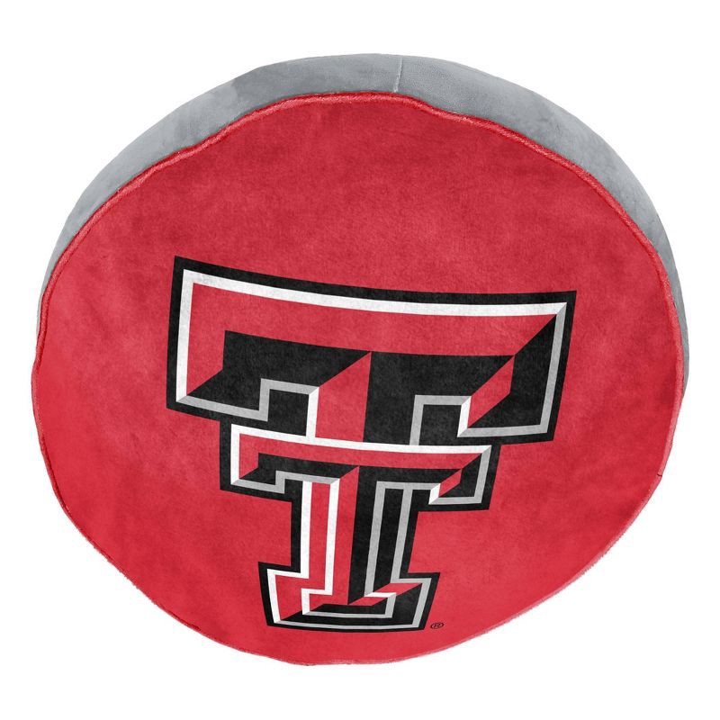 slide 3 of 5, NCAA Texas Tech Red Raiders 15" Circular Cloud Pillow, 1 ct