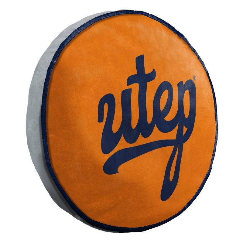 slide 2 of 5, NCAA UTEP Miners 15" Circular Cloud Pillow, 1 ct