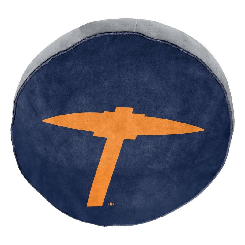 slide 3 of 5, NCAA UTEP Miners 15" Circular Cloud Pillow, 1 ct