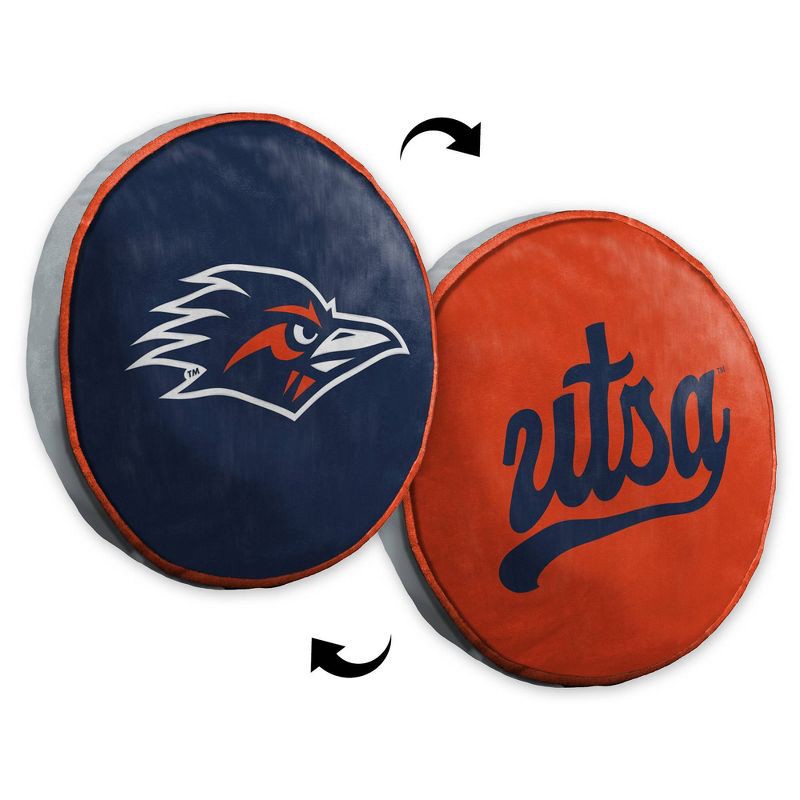 slide 4 of 5, NCAA UTSA Roadrunners 15" Circular Cloud Pillow, 1 ct