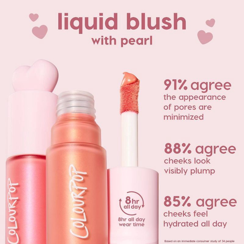 slide 8 of 9, ColourPop Liquid Blush - Sweet Treat - 0.3oz, 0.3 oz