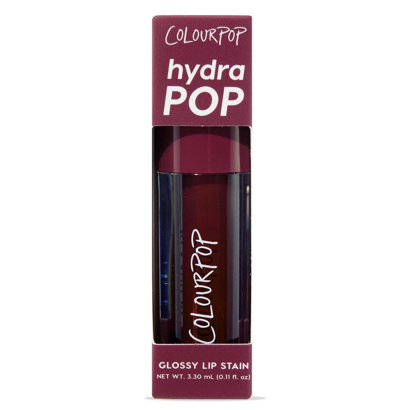 slide 8 of 8, ColourPop HydraPop Glossy Lip Stain - Blueberry Marg - 0.11 fl oz, 0.11 fl oz