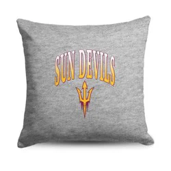 NCAA Arizona State Sun Devils 16" Heather Gray Sweatshirt Pillow