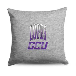 NCAA Grand Canyon Antelopes 16" Heather Gray Sweatshirt Pillow