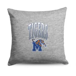 NCAA Memphis Tigers 16" Heather Gray Sweatshirt Pillow
