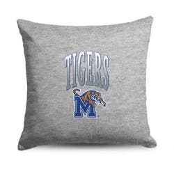NCAA Memphis Tigers 16" Heather Gray Sweatshirt Pillow