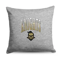 NCAA UCF Knights 16" Heather Gray Sweatshirt Pillow