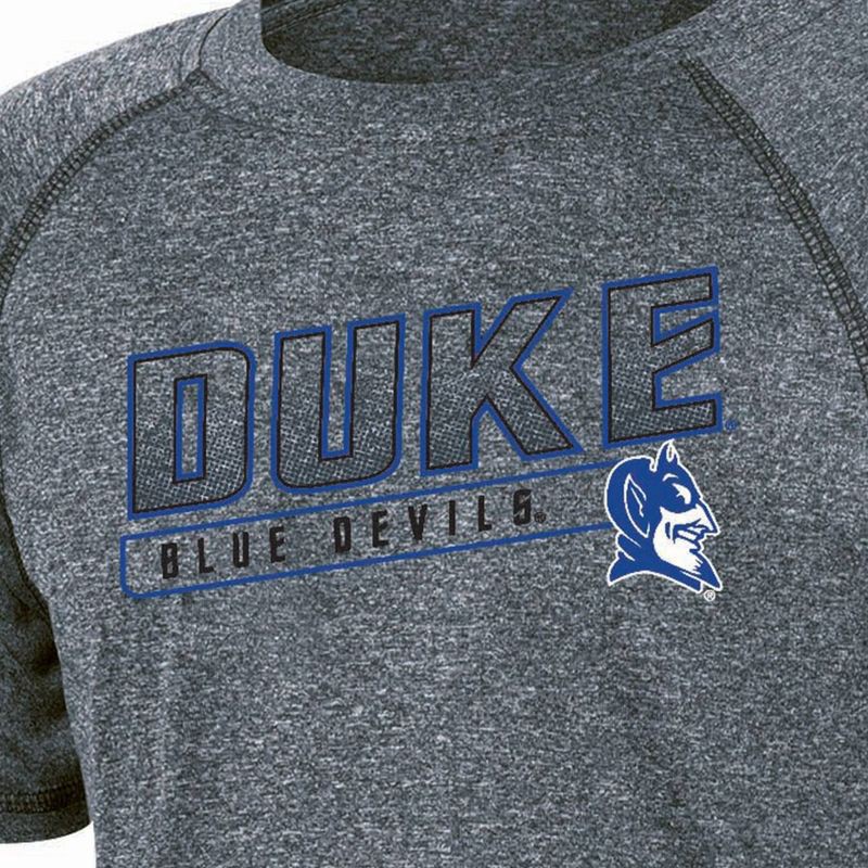 slide 3 of 3, NCAA Duke Blue Devils Boys' Gray Poly T-Shirt - XL, 1 ct