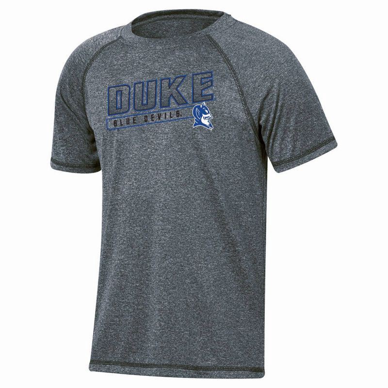 slide 1 of 3, NCAA Duke Blue Devils Boys' Gray Poly T-Shirt - XL, 1 ct