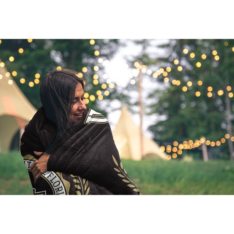 slide 2 of 2, NCAA UCF Knights Crest Ultra Soft Blanket, 1 ct