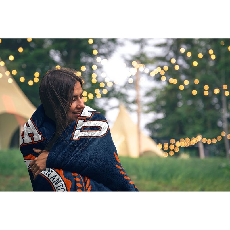 slide 2 of 2, NCAA UTSA Roadrunners Crest Ultra Soft Blanket, 1 ct