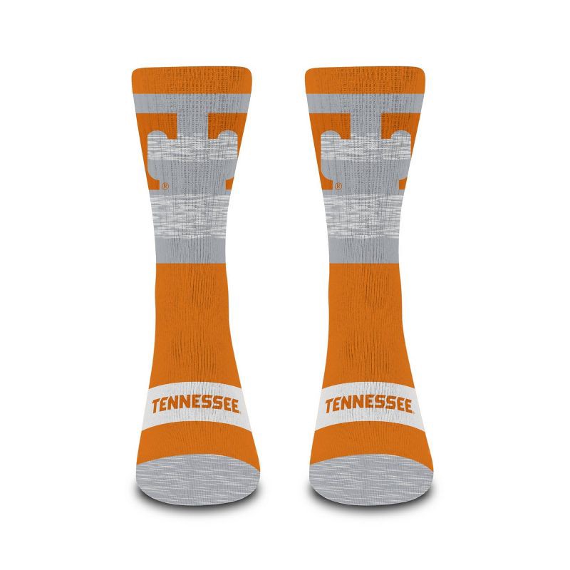 slide 3 of 3, NCAA Tennessee Volunteers Mixer Crew Socks: Cushioned Heel & Toe, Adult Large, 1 ct
